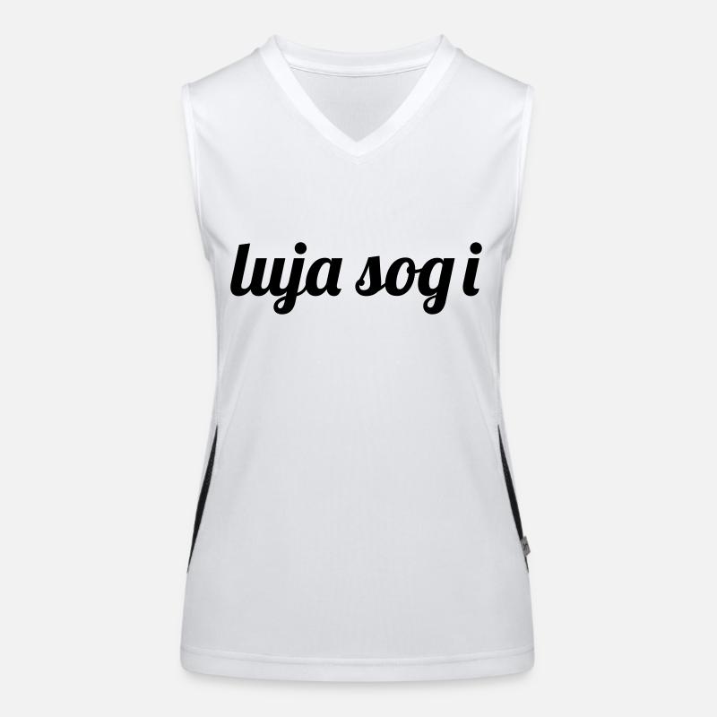 luja sog i Funktionelles Kontrast-Tank Top für Frauen