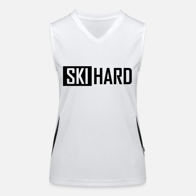 ski hard Débardeur respirant contrasté Femme