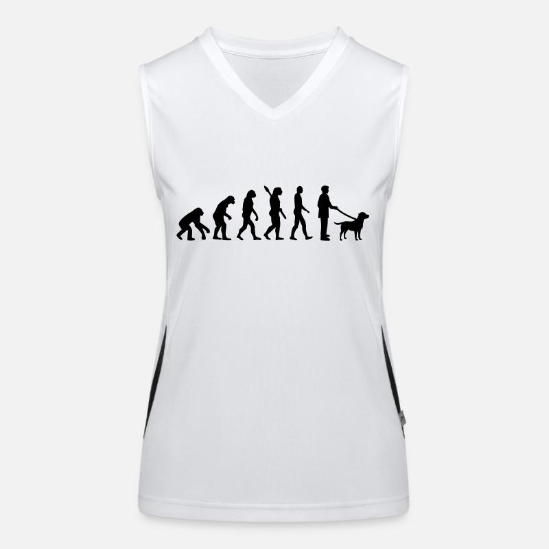 Labrador Funktionelles Kontrast-Tank Top für Frauen