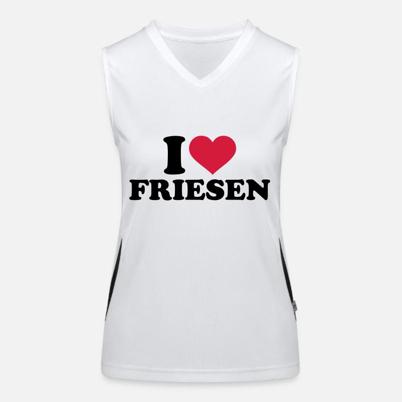 Friese Funktionelles Kontrast-Tank Top für Frauen