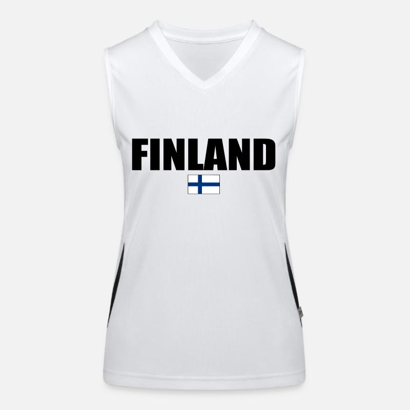 Finlande Débardeur respirant contrasté Femme
