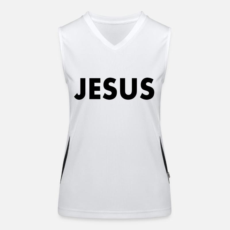 Jesus Débardeur respirant contrasté Femme