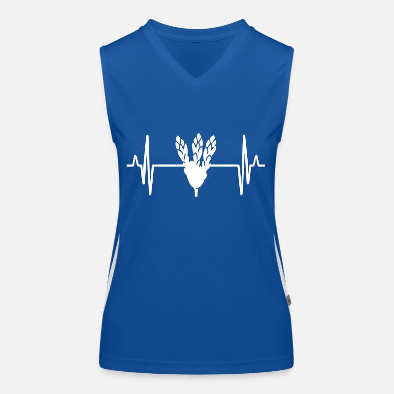 Asparagus Pulse Women's Functional Contrast Tank Top