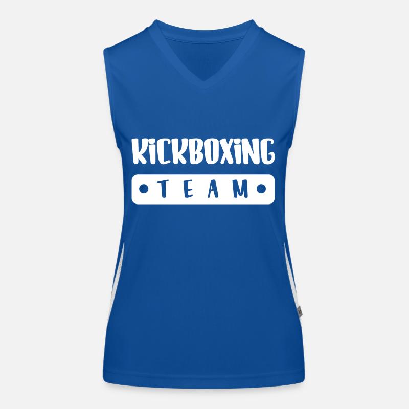 Équipe de kickboxing Débardeur respirant contrasté Femme