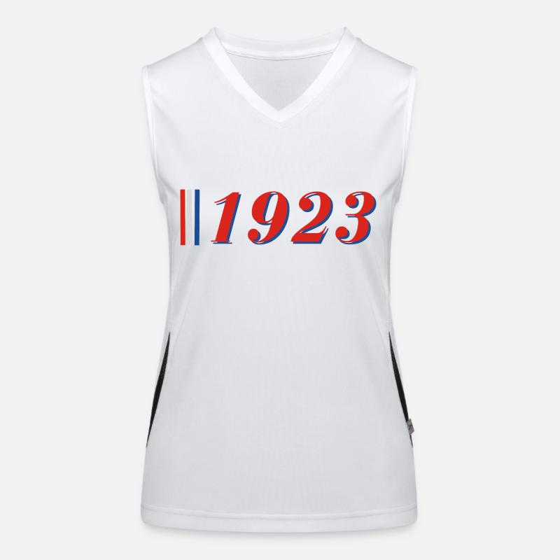 Année 1923 Débardeur respirant contrasté Femme
