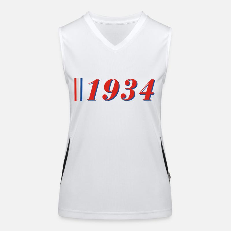 Year 1934 Women's Functional Contrast Tank Top