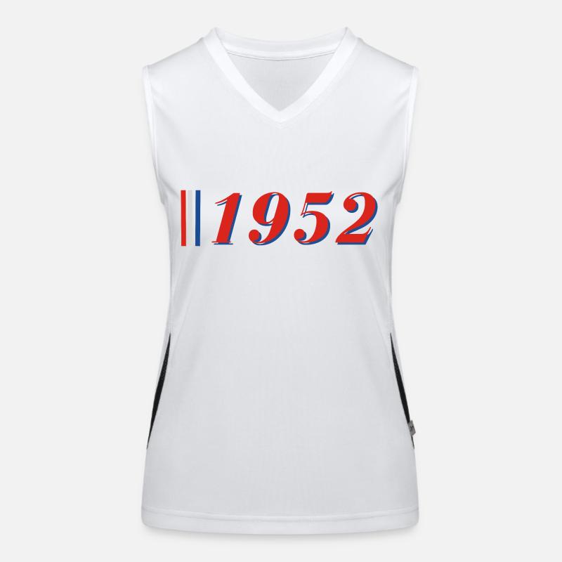 Year 1952 Women's Functional Contrast Tank Top