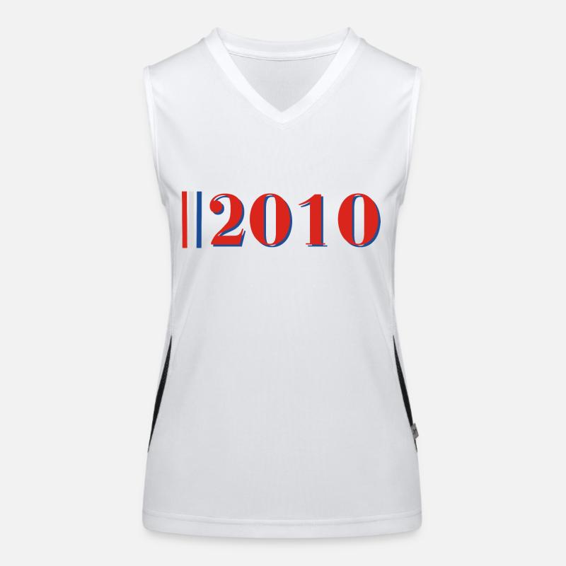 Année 2010 Débardeur respirant contrasté Femme