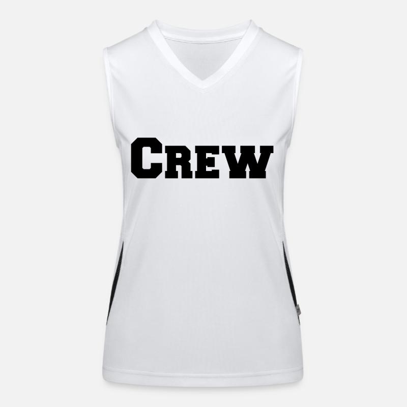 Crew 2 Funktionelles Kontrast-Tank Top für Frauen