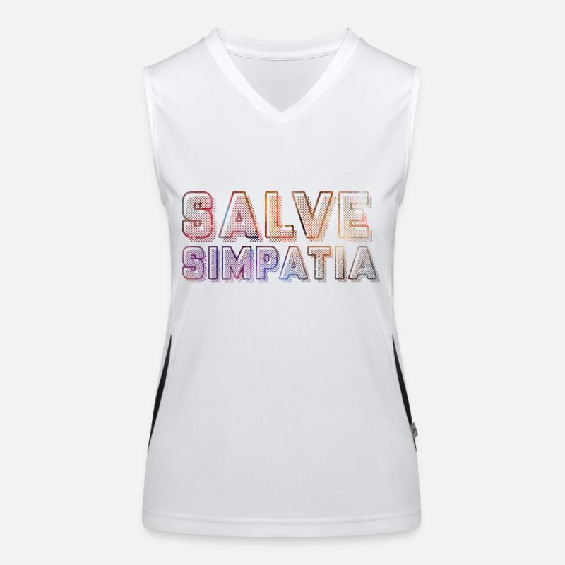 Salve Simpatia Débardeur respirant contrasté Femme