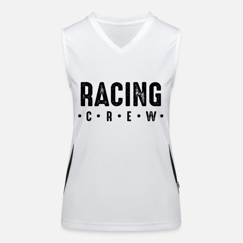 Racing Crew Funktionelles Kontrast-Tank Top für Frauen