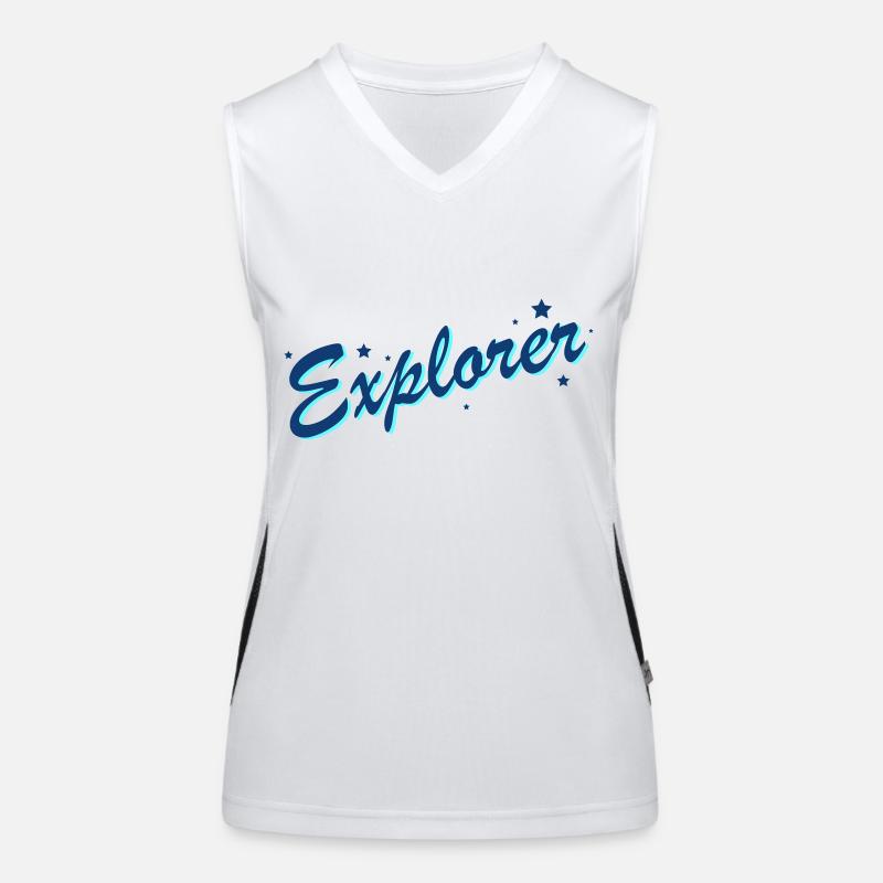 Explorer Débardeur respirant contrasté Femme