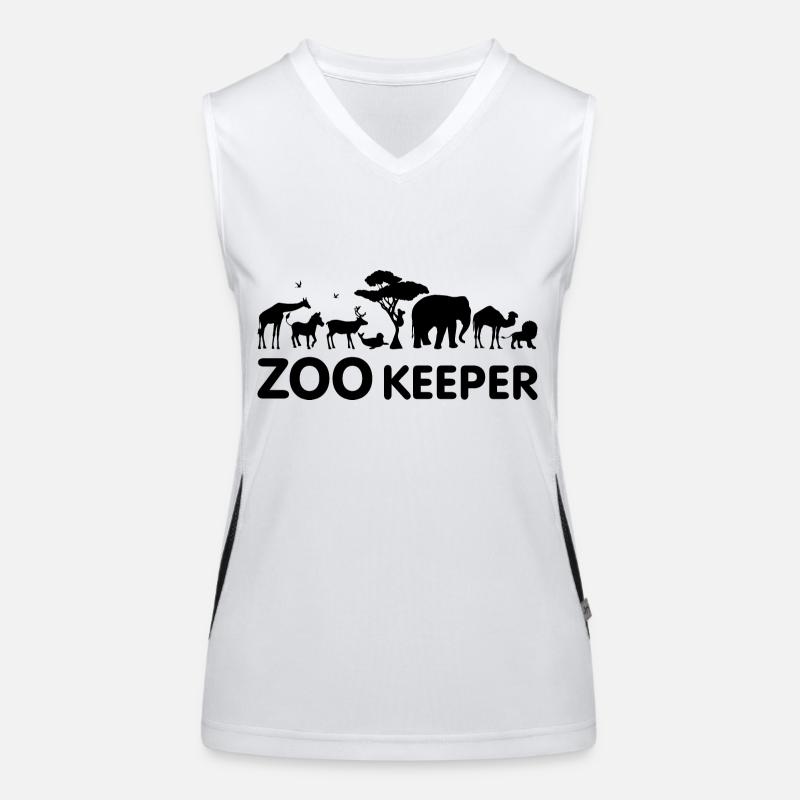 Zoo keeper Women's Functional Contrast Tank Top