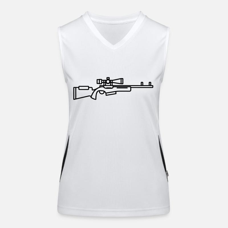 Sniper Shotgun Women's Functional Contrast Tank Top