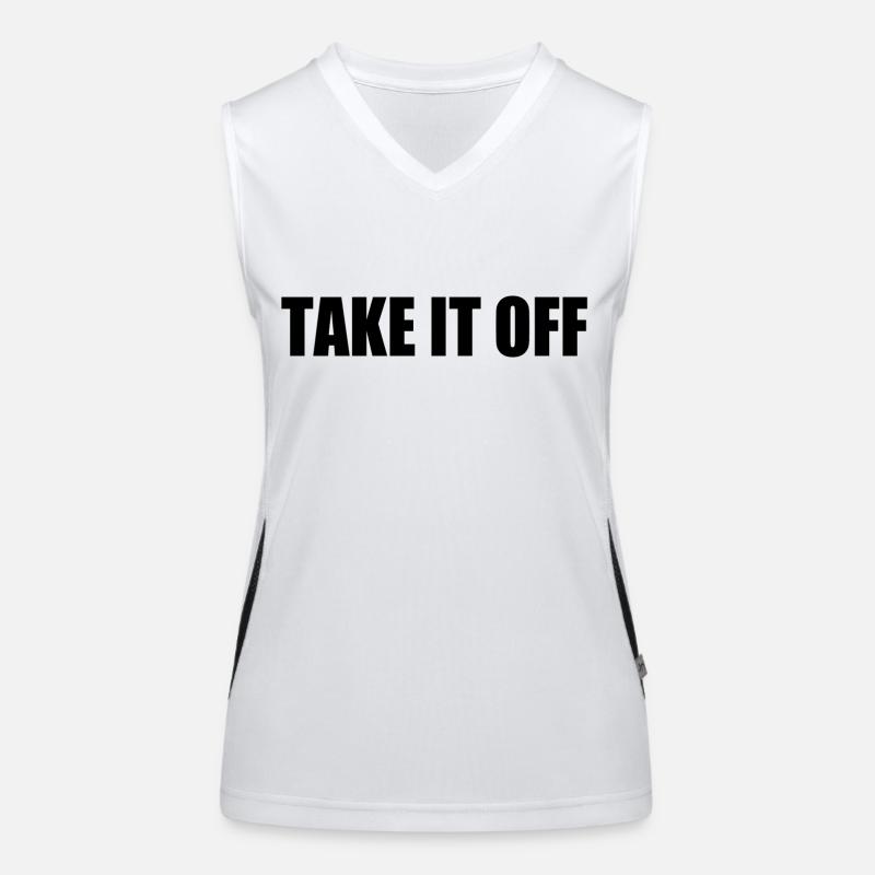 Take it off Women's Functional Contrast Tank Top
