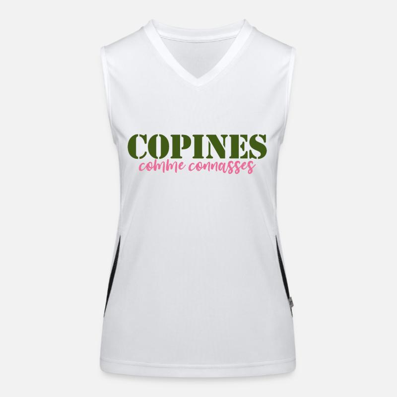 girlfriends as Women's Functional Contrast Tank Top