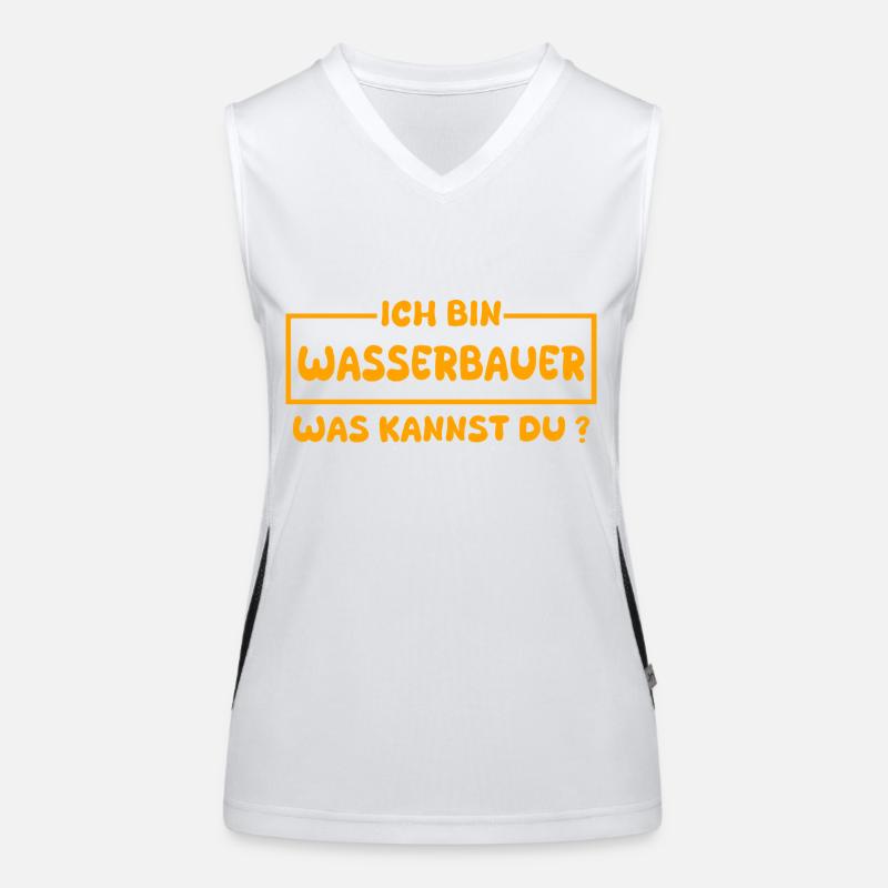 Wasserbauer Funktionelles Kontrast-Tank Top für Frauen