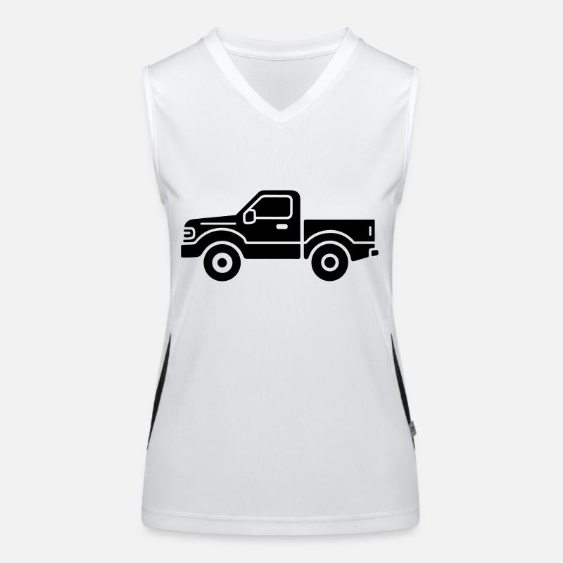 Lkw Funktionelles Kontrast-Tank Top für Frauen