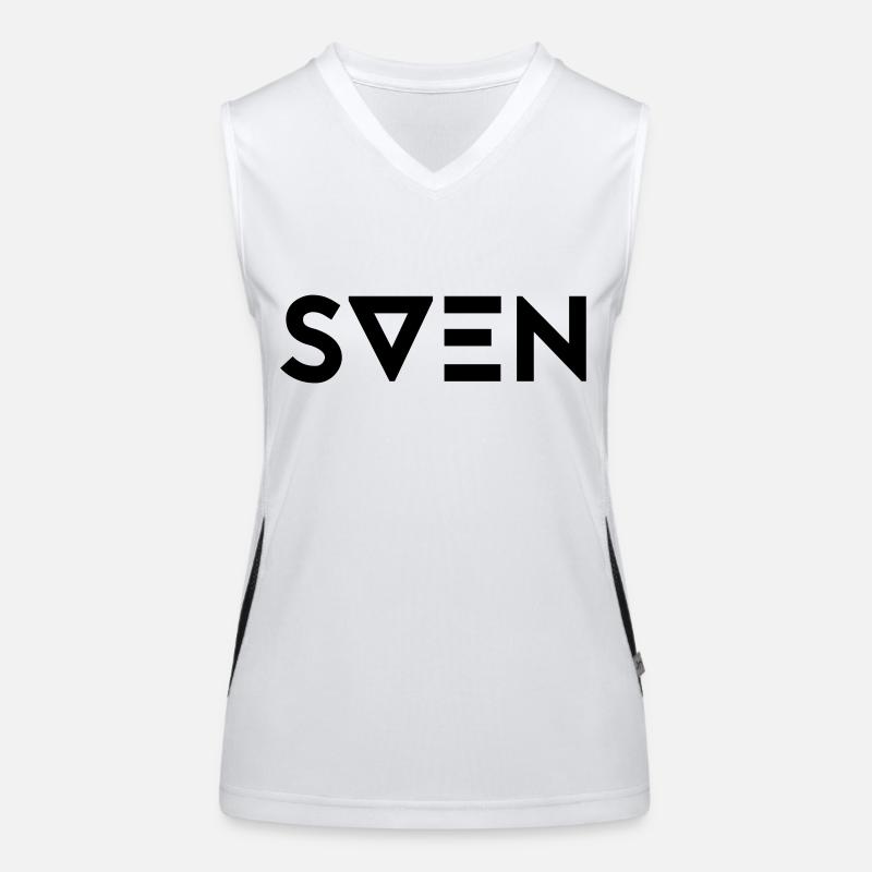 First name Sven Women's Functional Contrast Tank Top