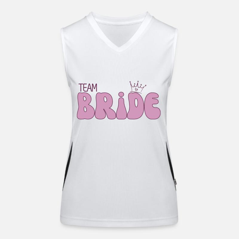 Team Bride Women's Functional Contrast Tank Top