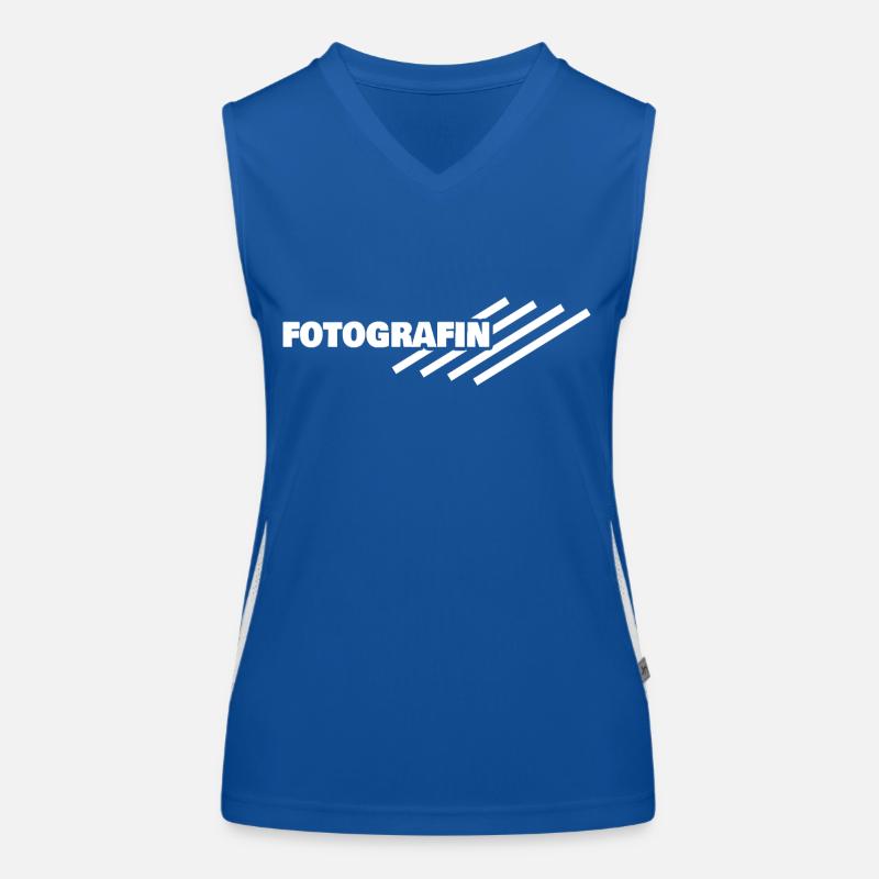 Workplace Photographer Women's Functional Contrast Tank Top