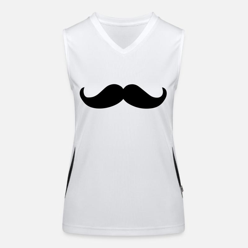 schnauzer Funktionelles Kontrast-Tank Top für Frauen