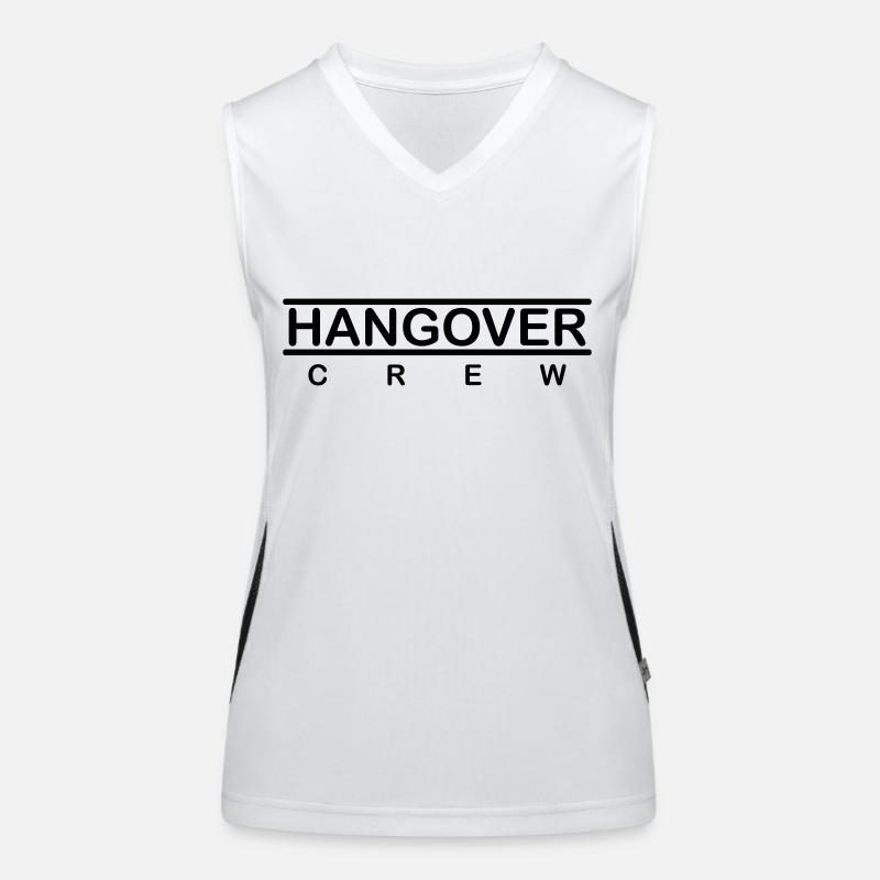hangover 101 1c Funktionelles Kontrast-Tank Top für Frauen