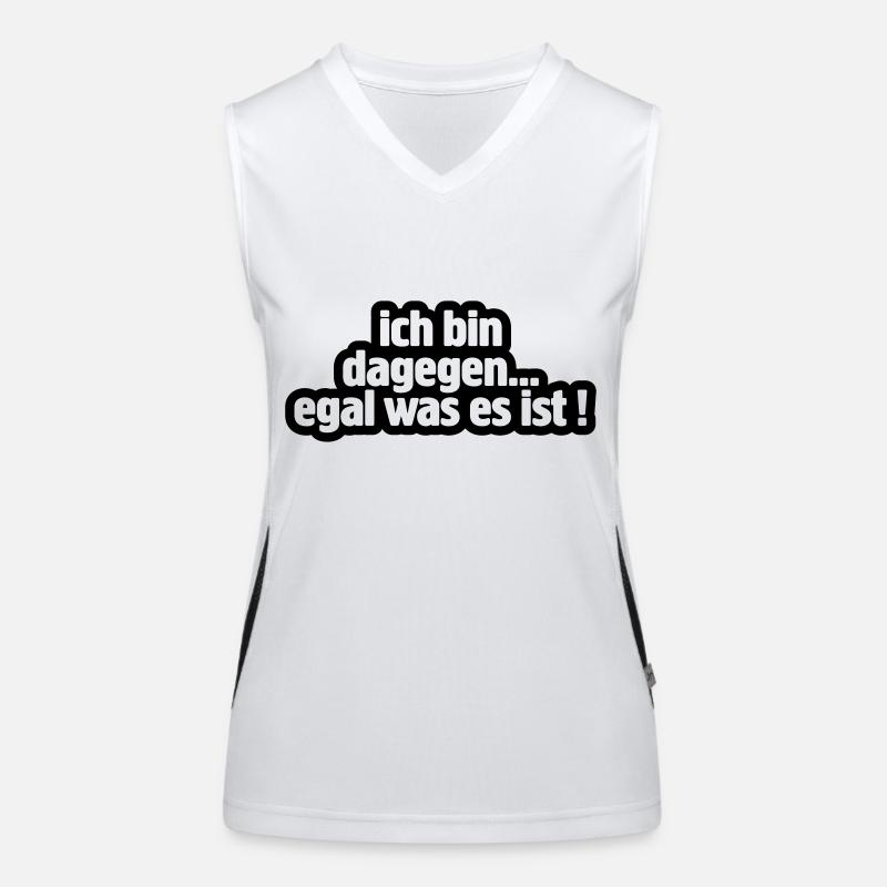 dagegen Funktionelles Kontrast-Tank Top für Frauen