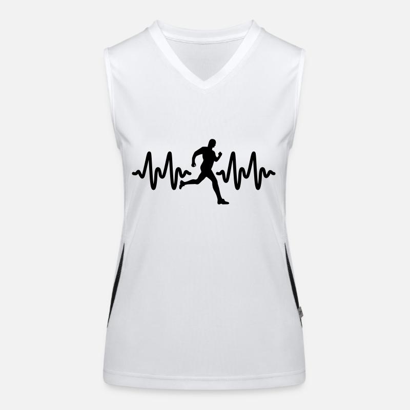 marathon Funktionelles Kontrast-Tank Top für Frauen
