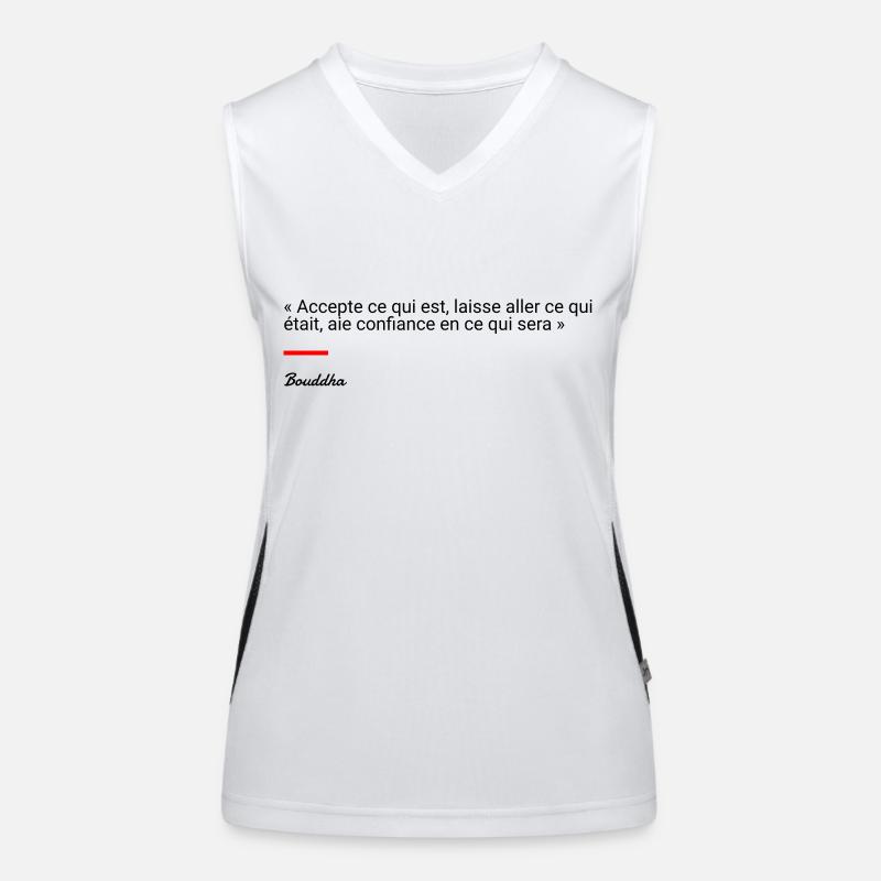 Bouddha Débardeur respirant contrasté Femme