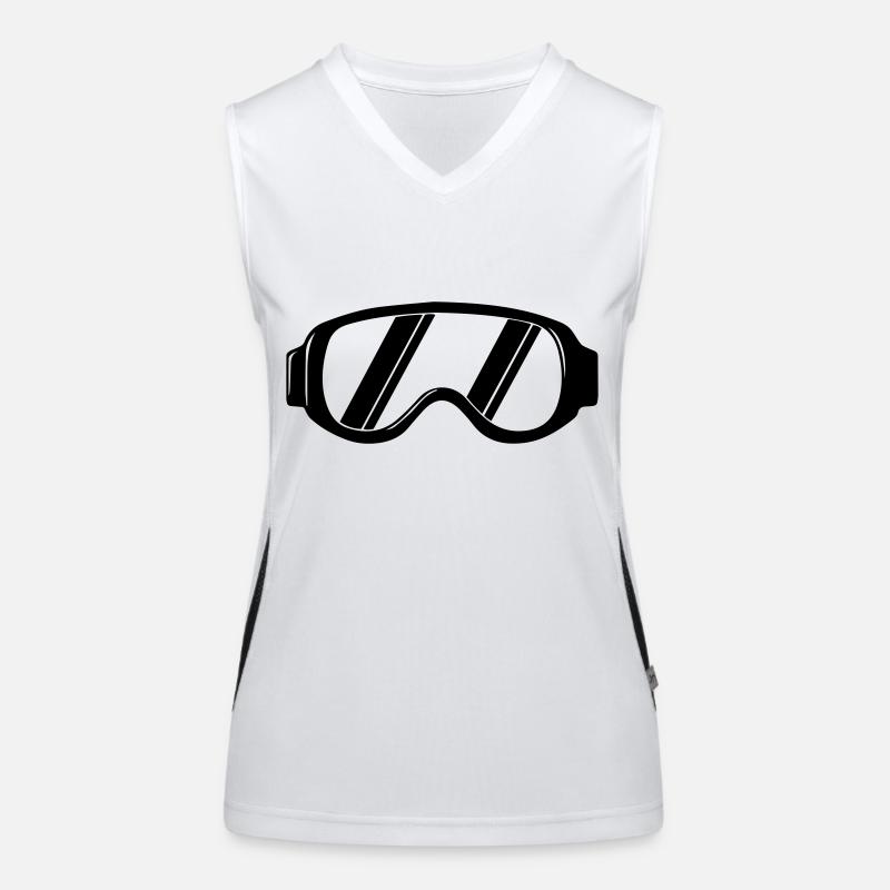 Ski goggles Women's Functional Contrast Tank Top