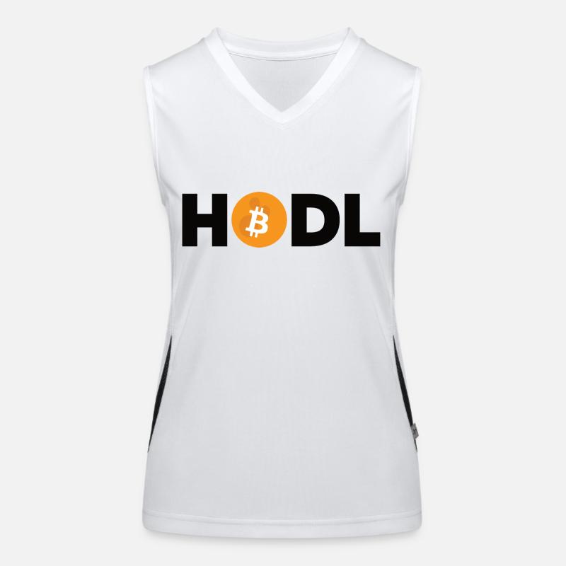 Bitcoin Plan B BTC Satoshi Crypto Hodl Maximalist Women's Functional Contrast Tank Top