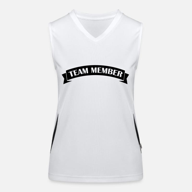 Membres de l’équipe Débardeur respirant contrasté Femme