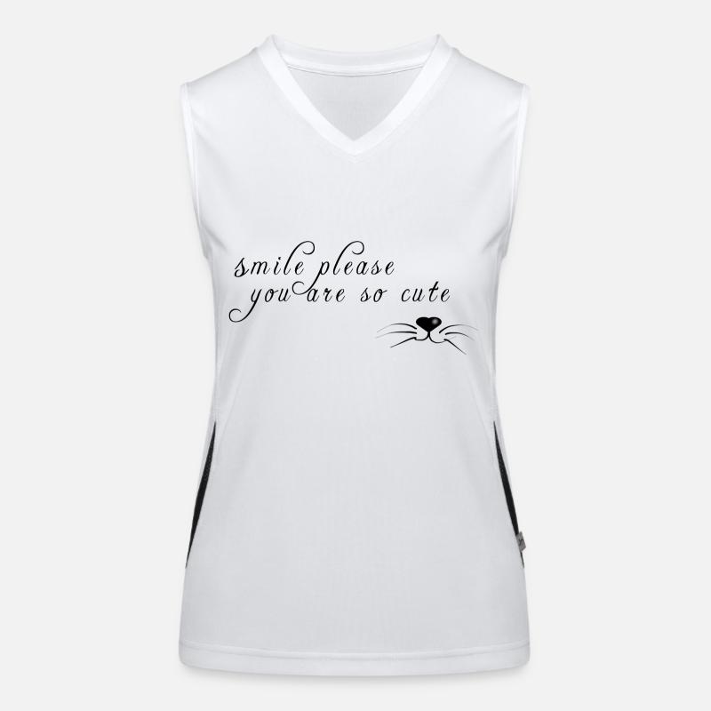 smile Women's Functional Contrast Tank Top