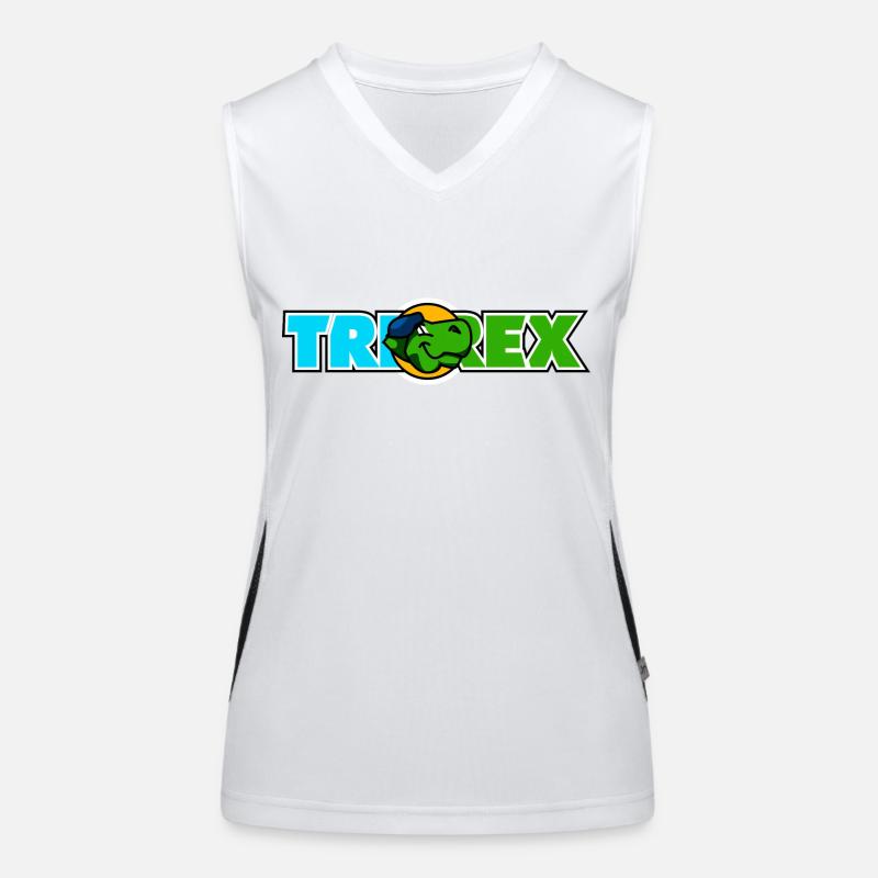TRI REX Logo Women's Functional Contrast Tank Top