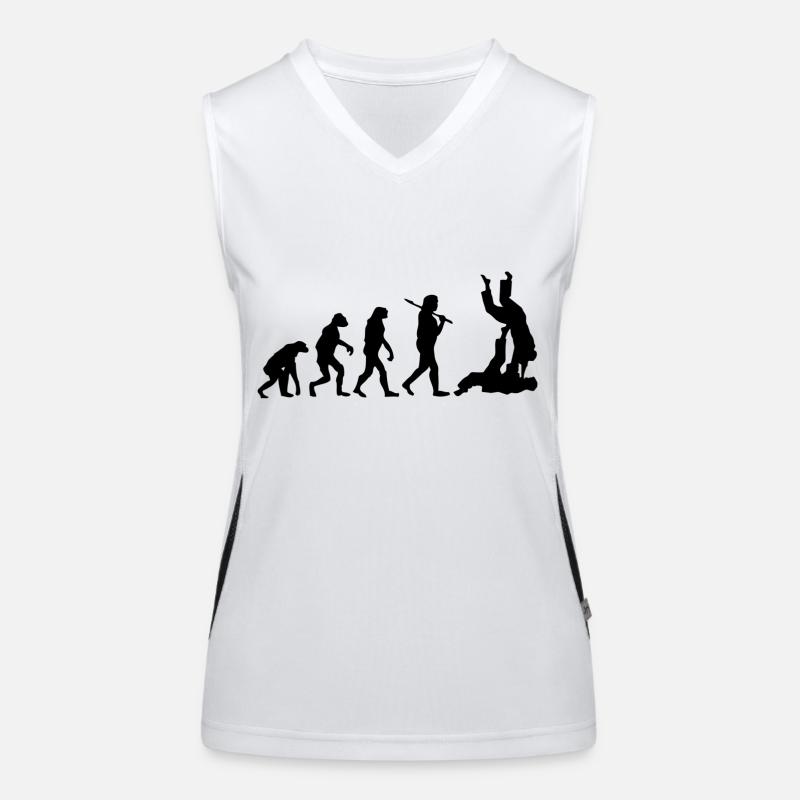 Judo Débardeur respirant contrasté Femme