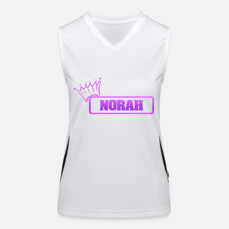 Norah als Schwester Funktionelles Kontrast-Tank Top für Frauen