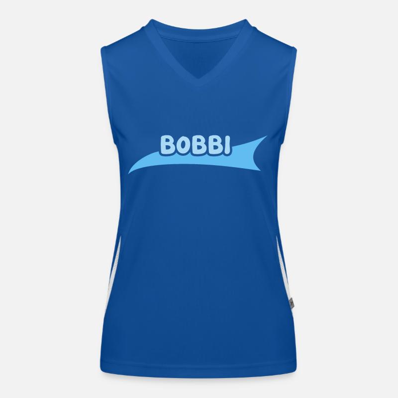 Cadeau pour Bobbi Débardeur respirant contrasté Femme