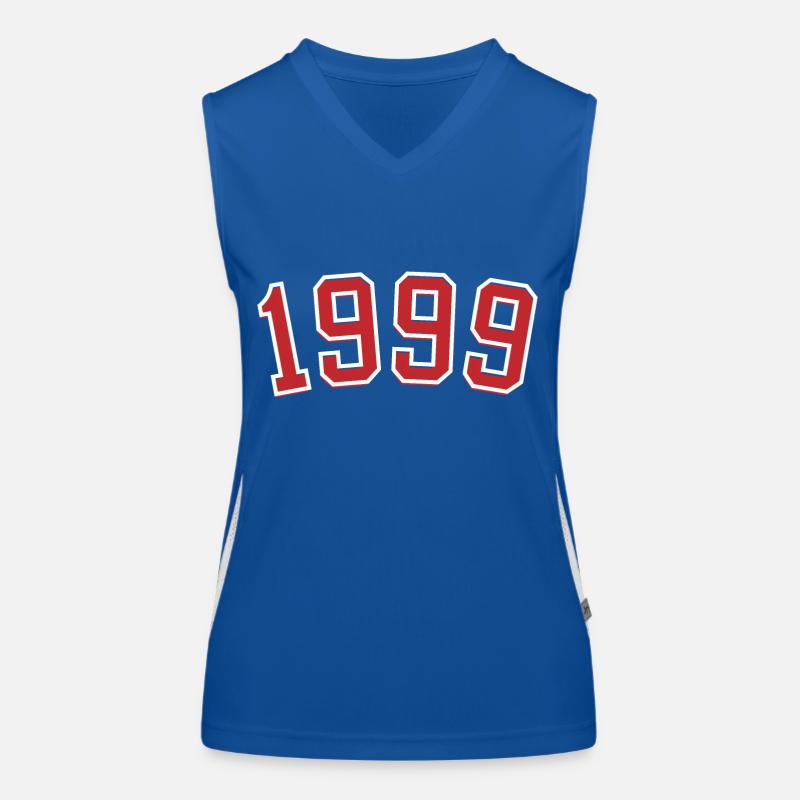 Année de naissance sport 1999 Débardeur respirant contrasté Femme