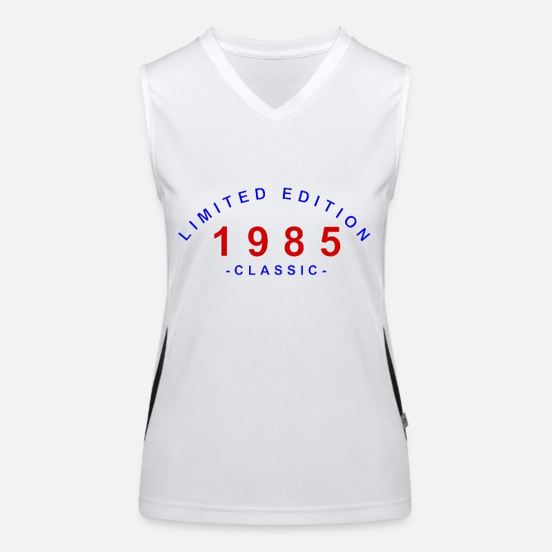 1985 Édition limitée Débardeur respirant contrasté Femme