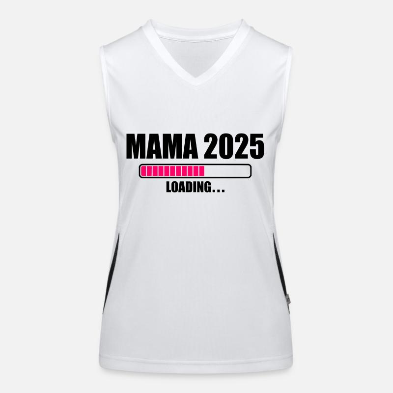 Mama 2025 Débardeur respirant contrasté Femme