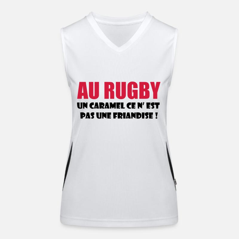 rugby Funktionelles Kontrast-Tank Top für Frauen