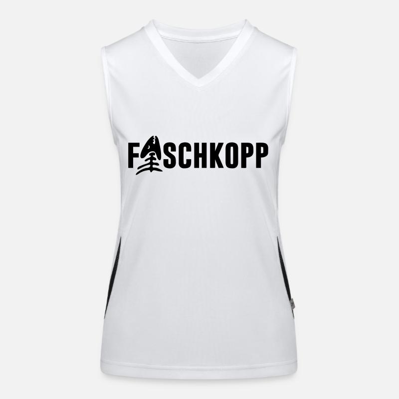 fischkopp Funktionelles Kontrast-Tank Top für Frauen