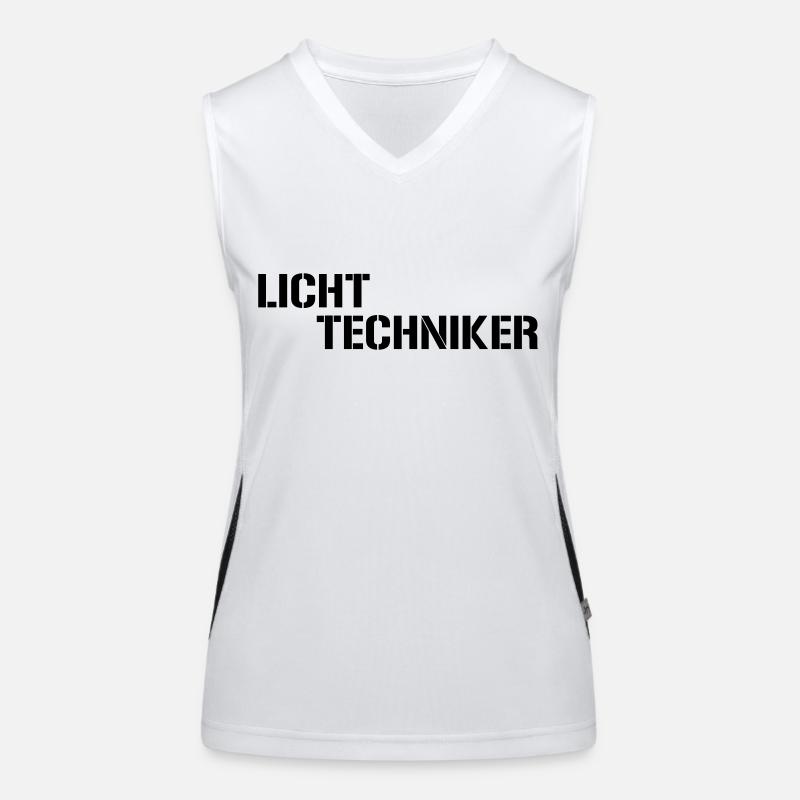 Lighting technician Women's Functional Contrast Tank Top