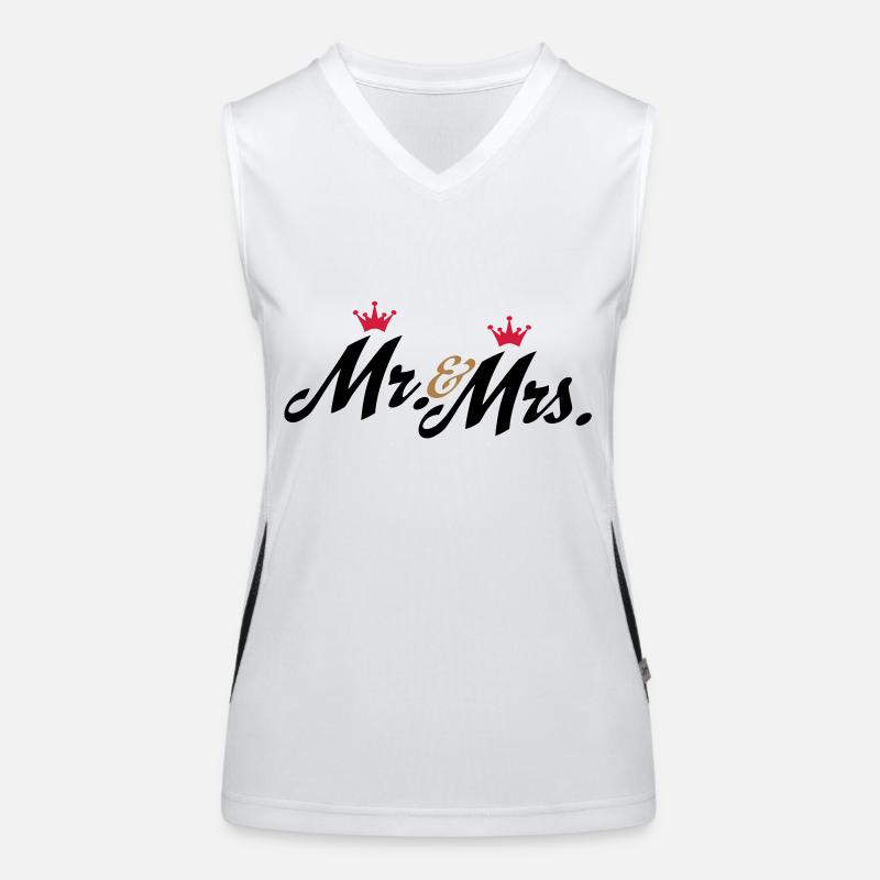 wedding Women's Functional Contrast Tank Top