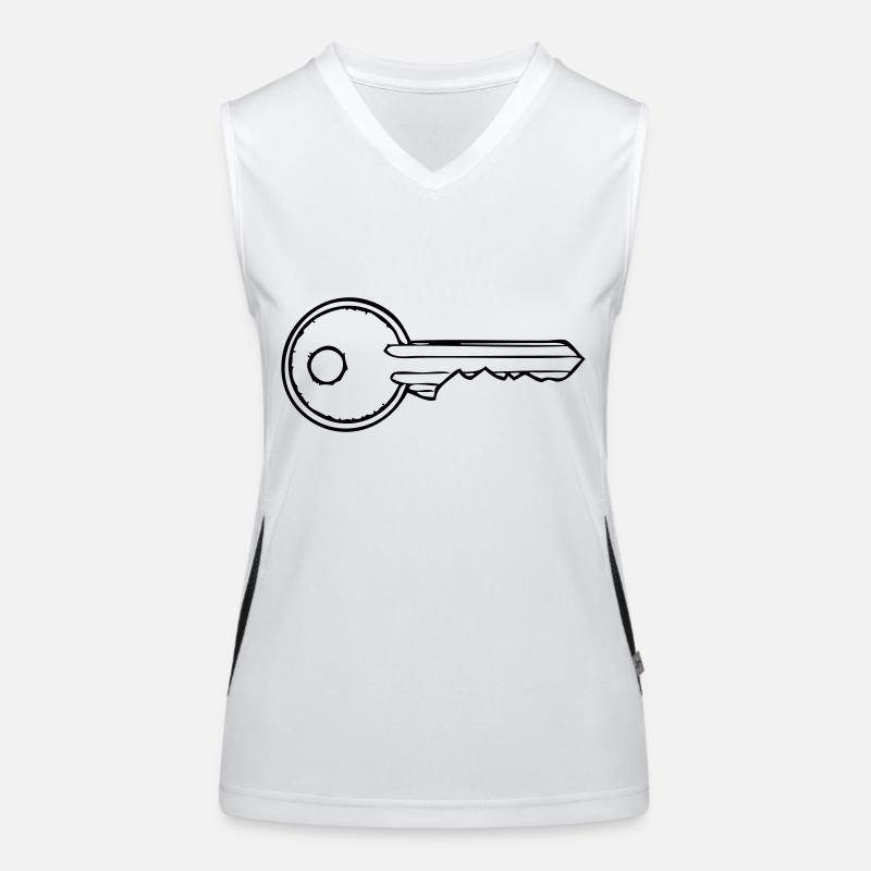 key Women's Functional Contrast Tank Top