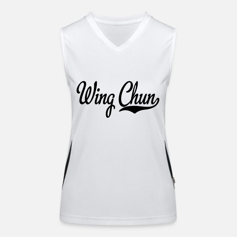 Wing Chun Funktionelles Kontrast-Tank Top für Frauen