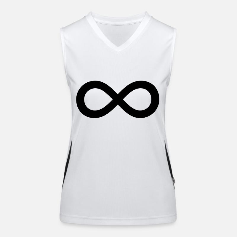 infinitely Funktionelles Kontrast-Tank Top für Frauen