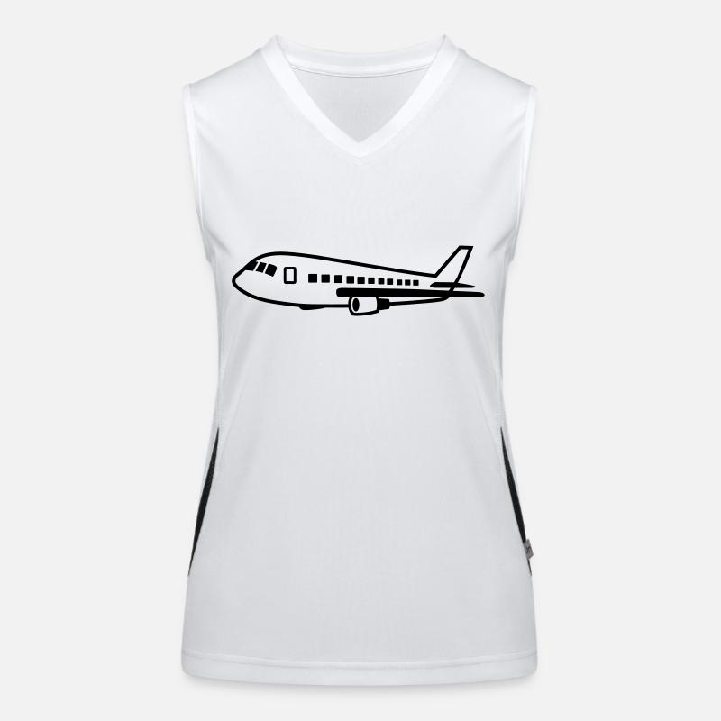Avion Débardeur respirant contrasté Femme