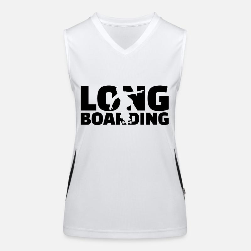 Longboarding Women's Functional Contrast Tank Top